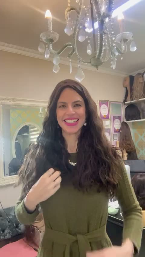Rachel Hyman wig styling video 8 — sheitel work from Ramat Beit Shemesh salon