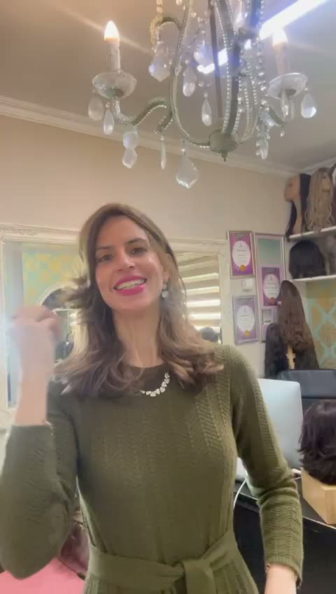 Rachel Hyman wig styling video 9 — sheitel work from Ramat Beit Shemesh salon